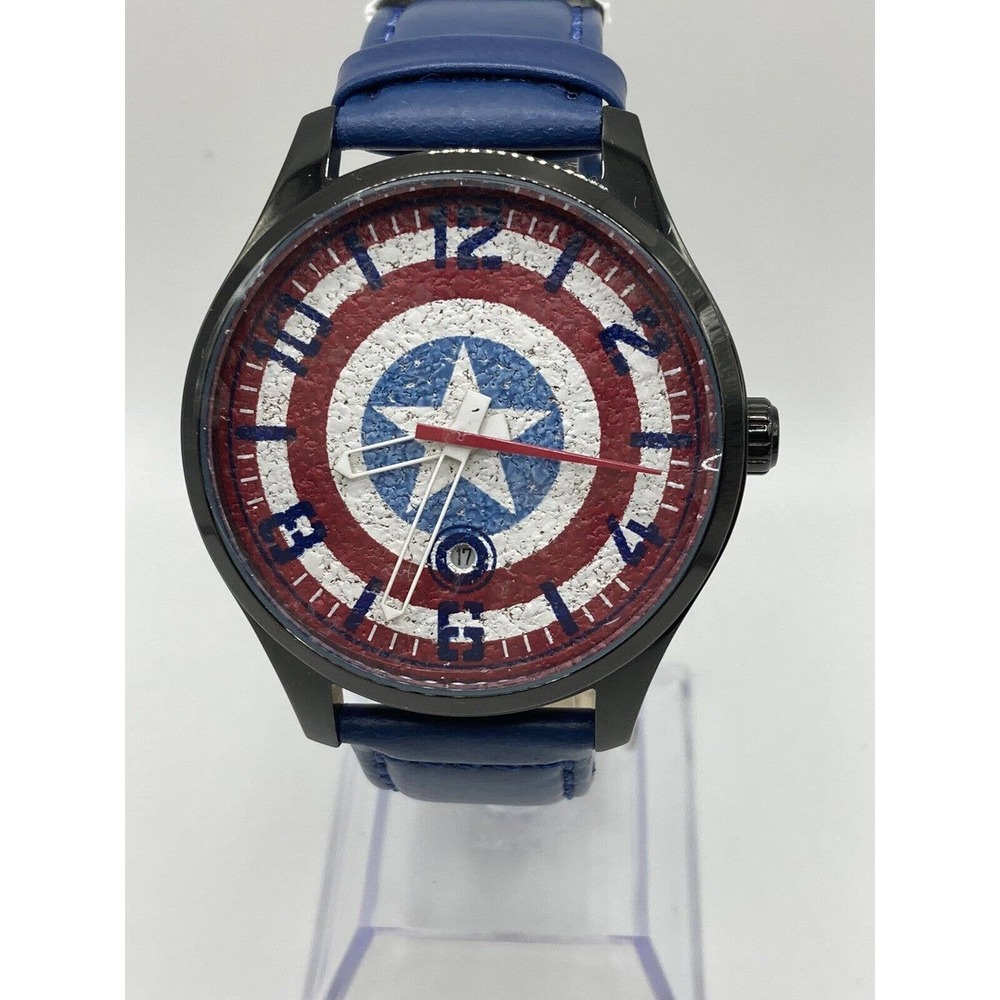 Marvel Comics Captain America Date Watch Disneyland Hong Kong New